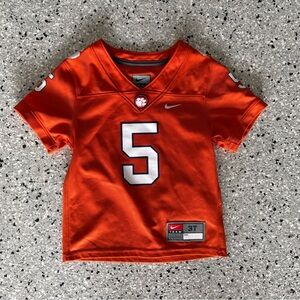 Nike Kids Orange Clemson Tigers #5 Football Jersey Tee